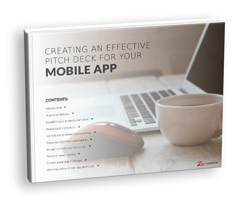 Creating an effective pitch deck for your mobile app eBook
