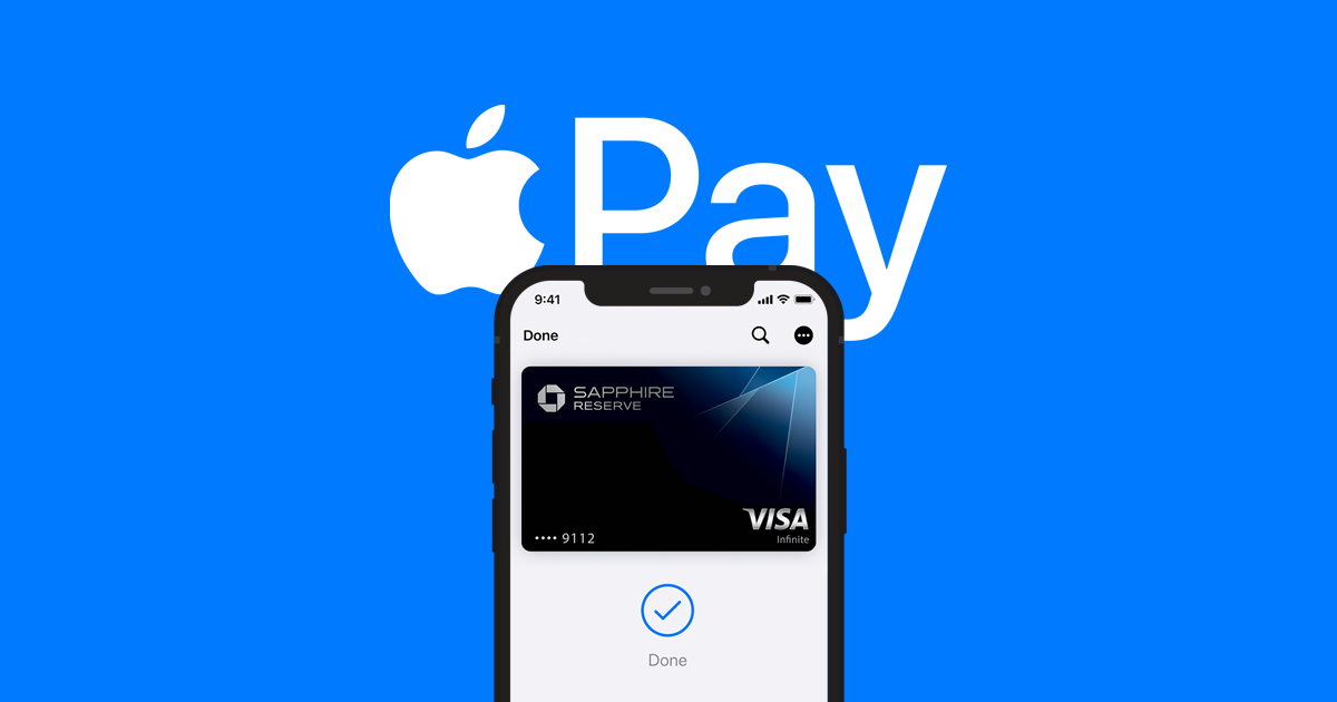iPhone showing Apple Pay